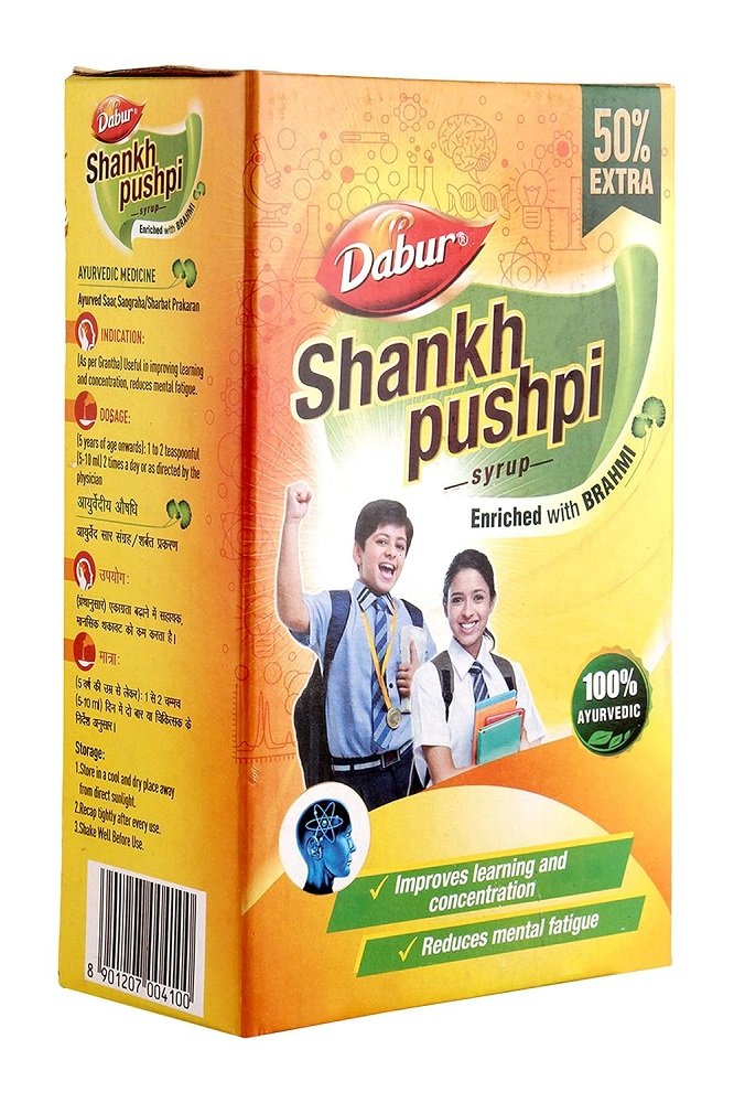 Dabur Shankhpushpi Syrup - 450 Ml